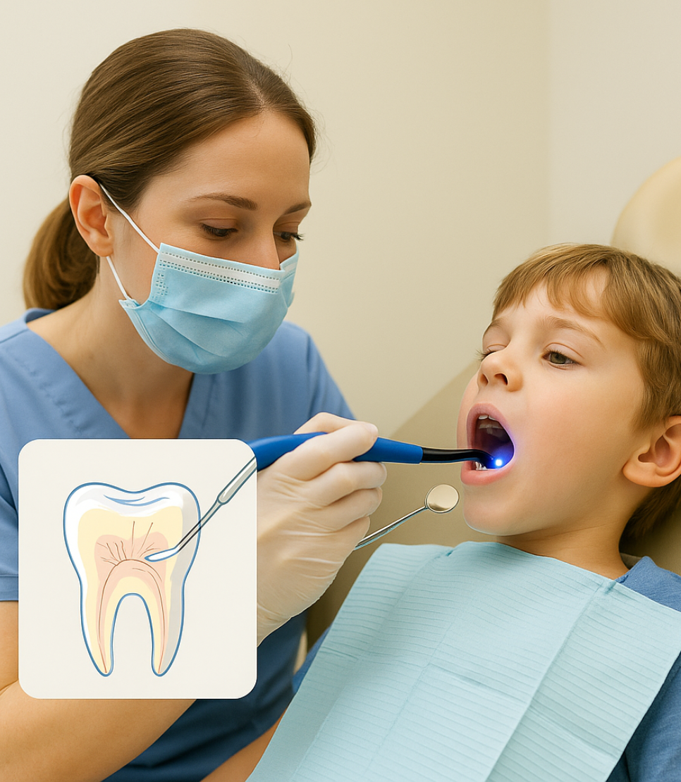 Lakowanie zębów – co to jest i kiedy wykonać zabieg u dziecka?