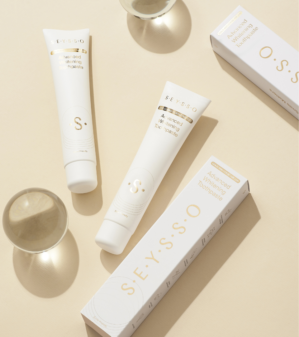 SEYSSO Gold Advanced Whitening Kompleksowa pasta wybielająca z koenzymem Q10 75 ml