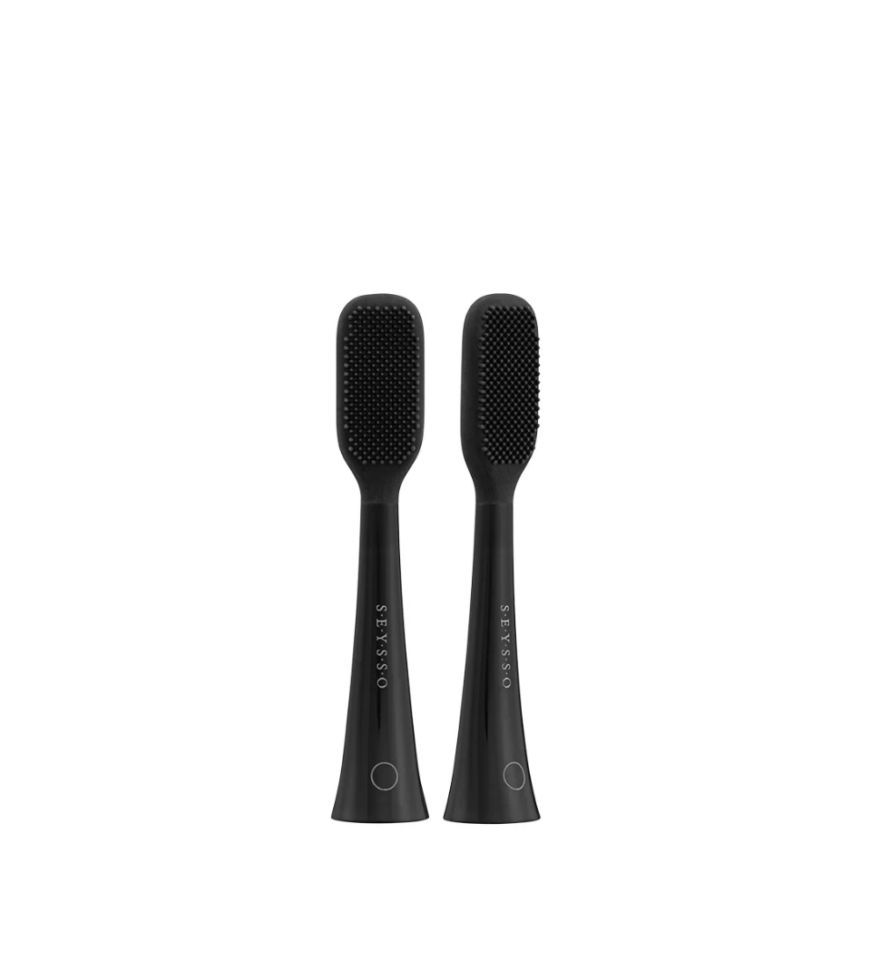 SEYSSO Gold Tongue Cleaner Końcówki do Czyszczenia Języka 2 szt.