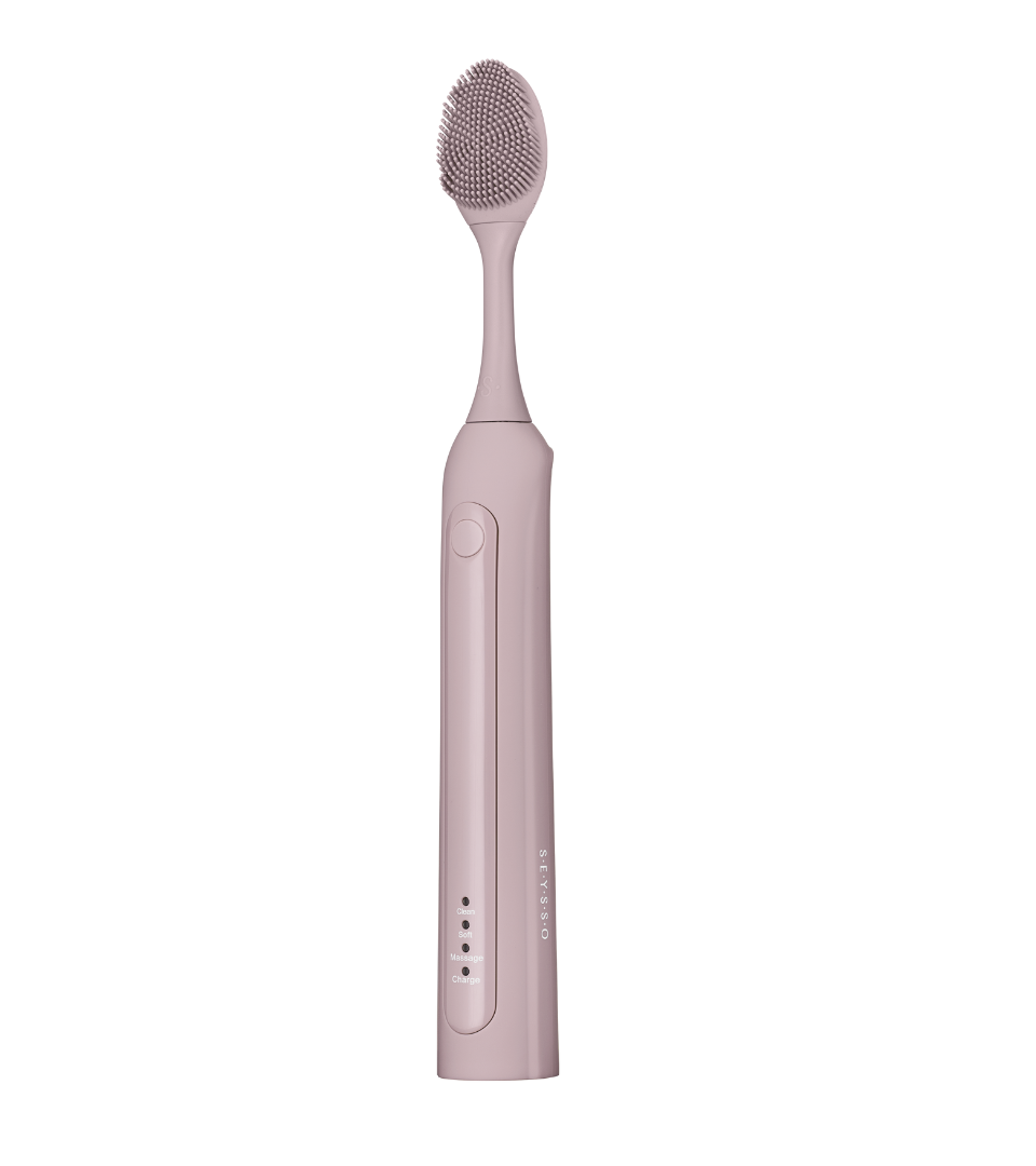 SEYSSO Basic Color Misty Rose Beauty Collection szczoteczka soniczna z końcówką do twarzy