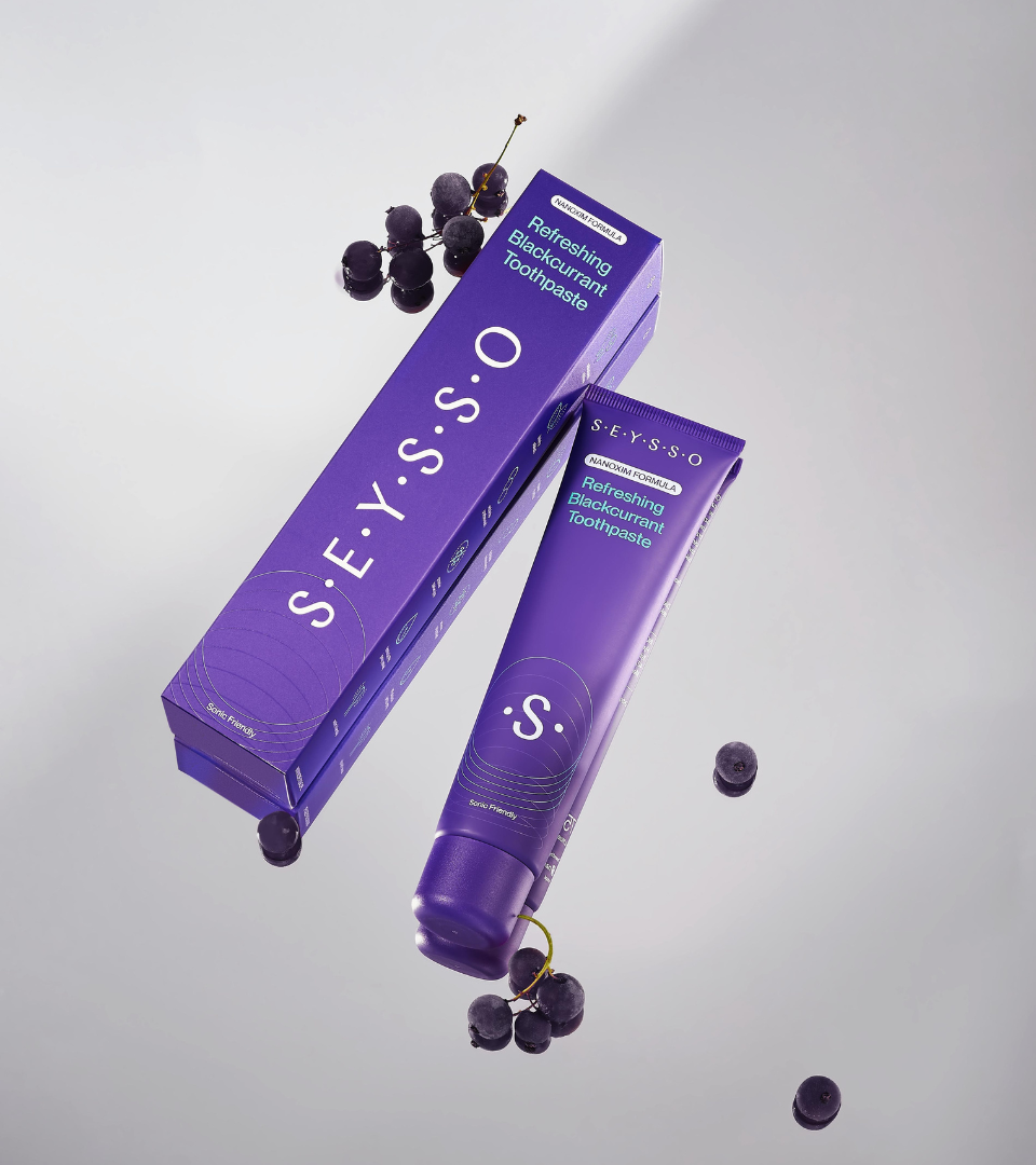 SEYSSO Color Refreshing Blackcurrant Toothpaste – 75 ml