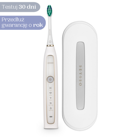 SEYSSO Gold White Sonic Toothbrush