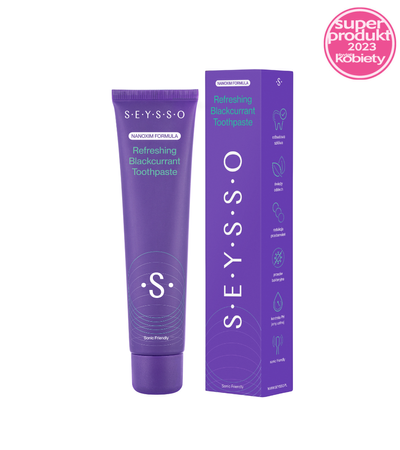 SEYSSO Color Refreshing Blackcurrant  Odświeżająca Pasta Do Zębów 75 ml