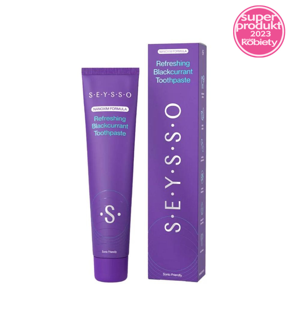 Zestaw 3 pasty do zębów SEYSSO Color Refreshing Blackcurrant