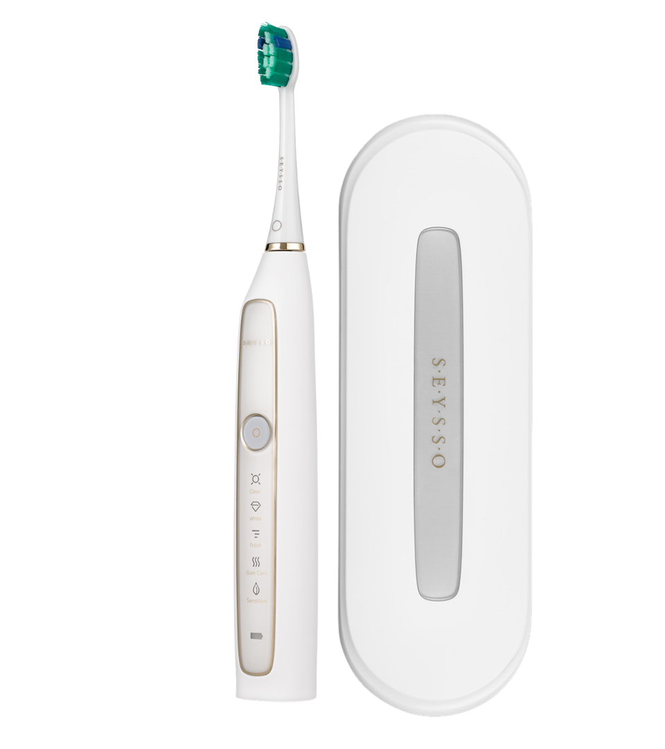 SEYSSO Gold White Sonic Toothbrush