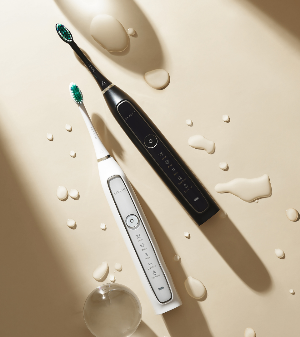 SEYSSO Gold White Special Collection Sonic Toothbrush