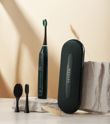 SEYSSO Gold Forest Green Sonic Toothbrush