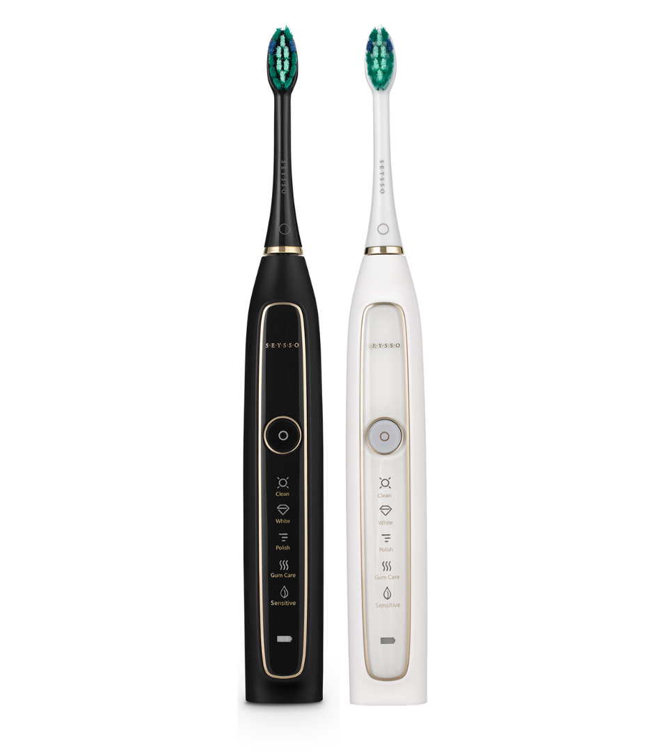 SEYSSO Gold White Special Collection Sonic Toothbrush