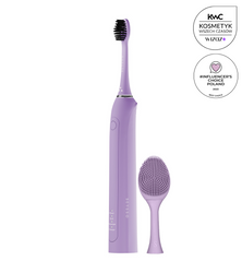 Zestaw SEYSSO  Basic Color Lavender szczoteczka soniczna z końcówką do mycia twarzy