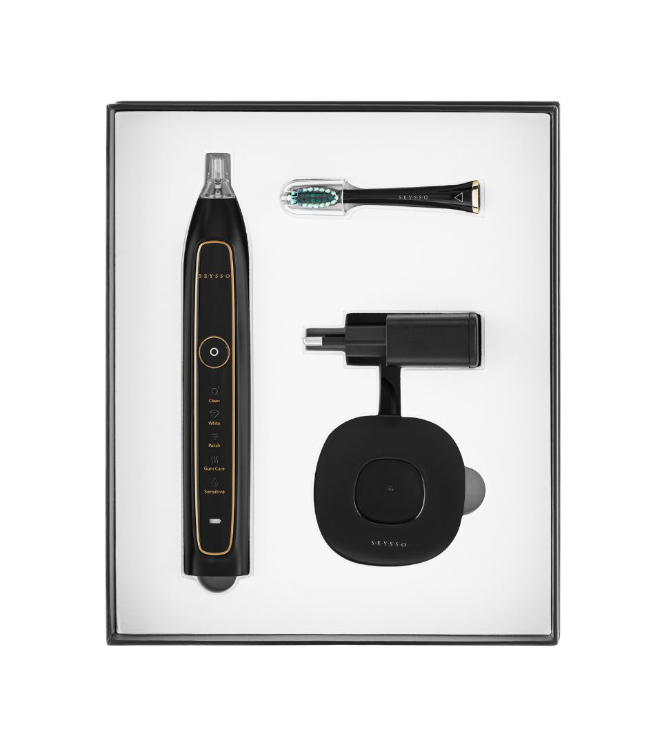 SEYSSO Gold Black Special Collection Sonic Toothbrush